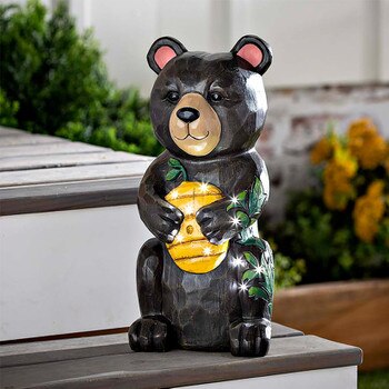 18In Bear Statue