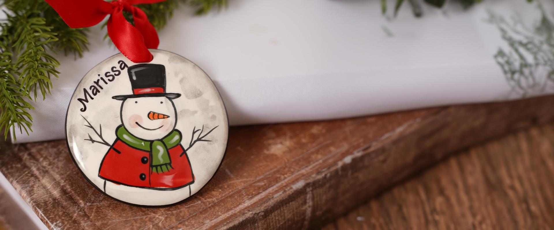 Personalized Ornament Sale